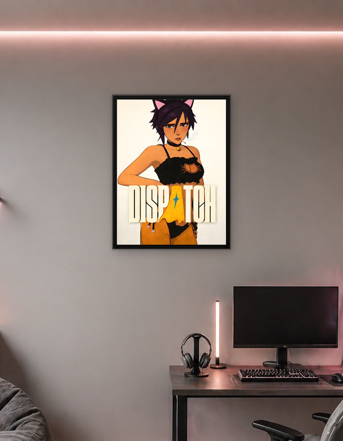 dispatch invisigal fanart poster