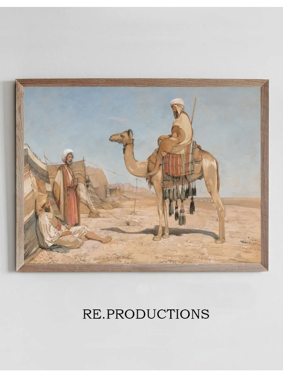 A Bedouin Encampment Or, Bedouin Arabs
