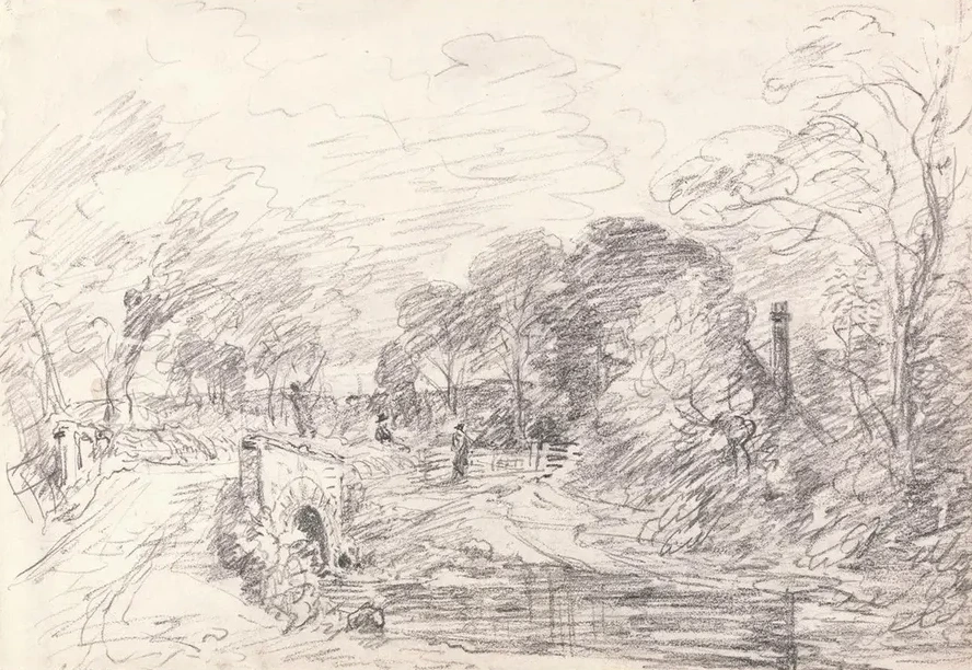 A Bridge near Salisbury Court, Perhaps Milford Bridge