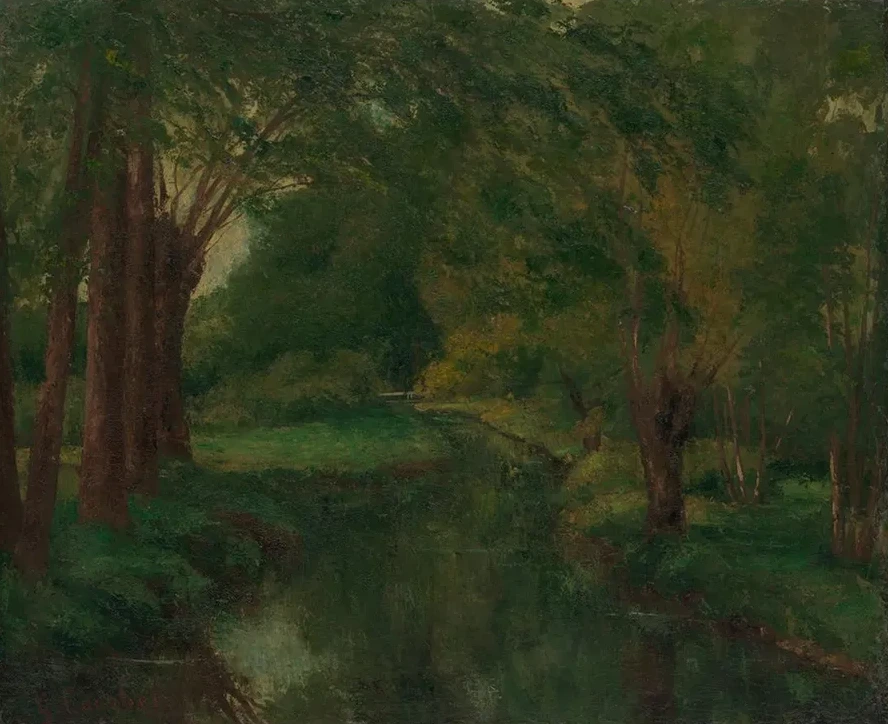 A Brook in a Clearing