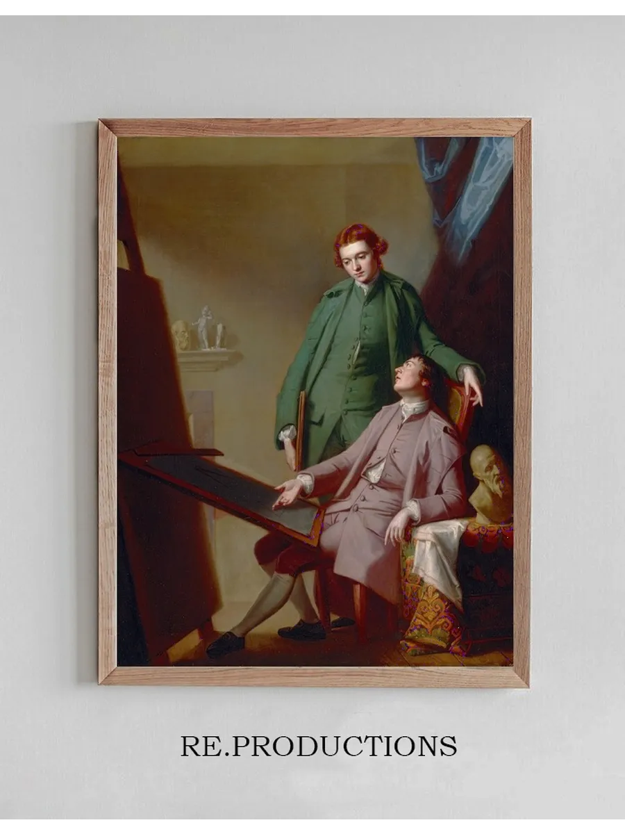 A Conversation (The Artist's Brothers Peter and James Romney)
