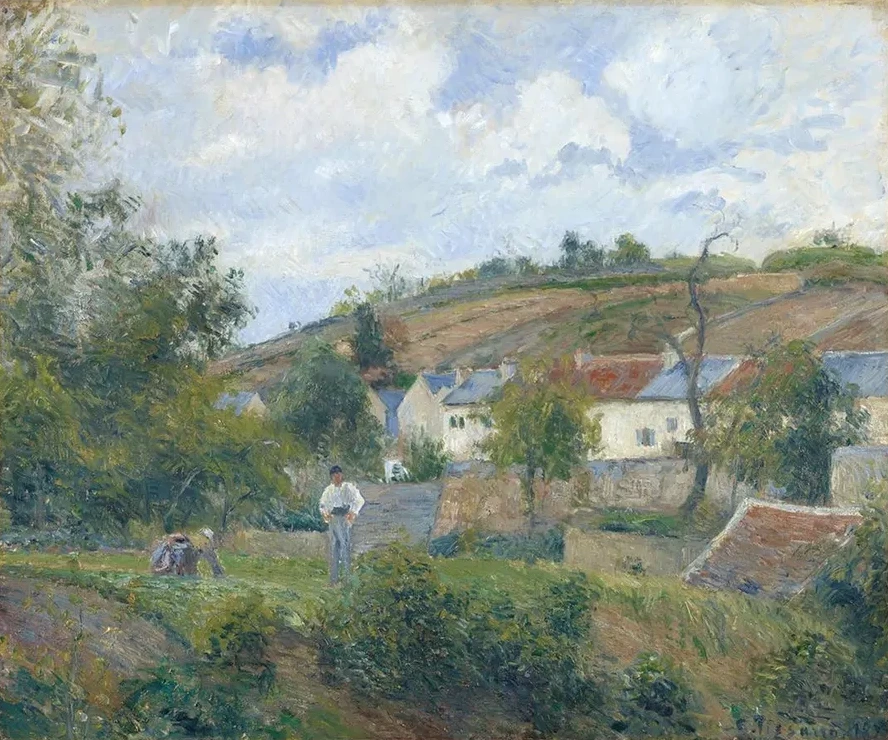 A Corner of l Hermitage, Pontoise