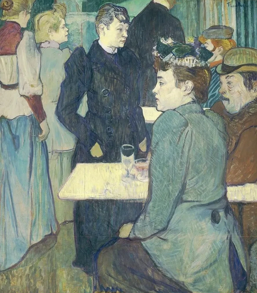 A Corner of the Moulin de la Galette