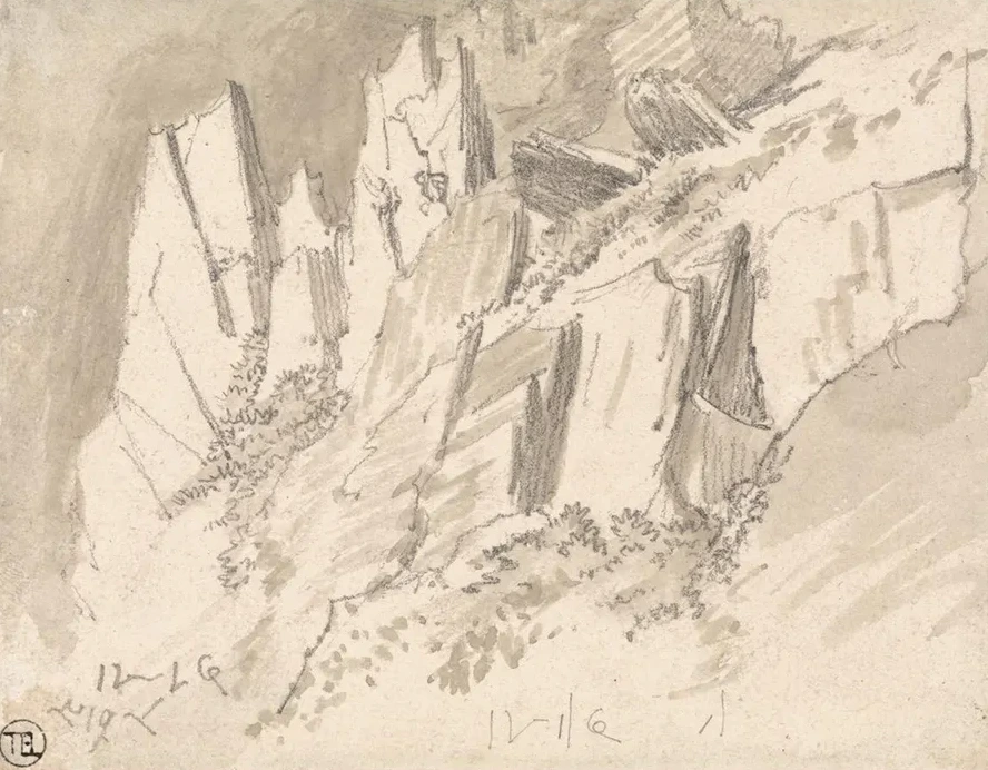 A Craggy Hillside