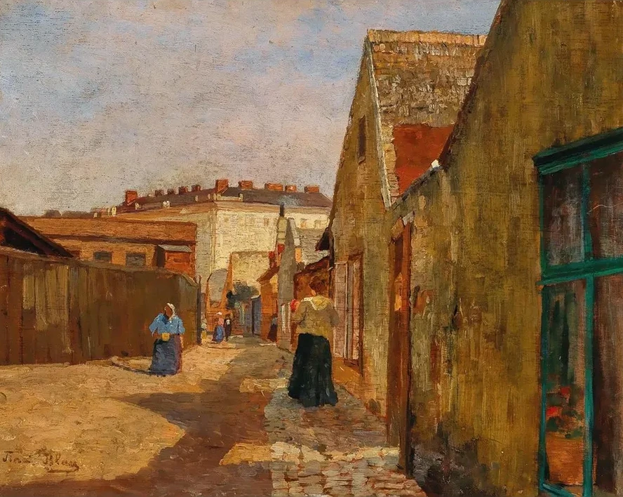 A Dead - End Street in Vienna - Erdberg