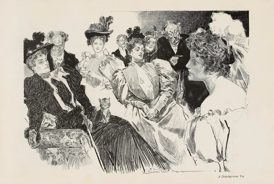 A Drawing - room Tea