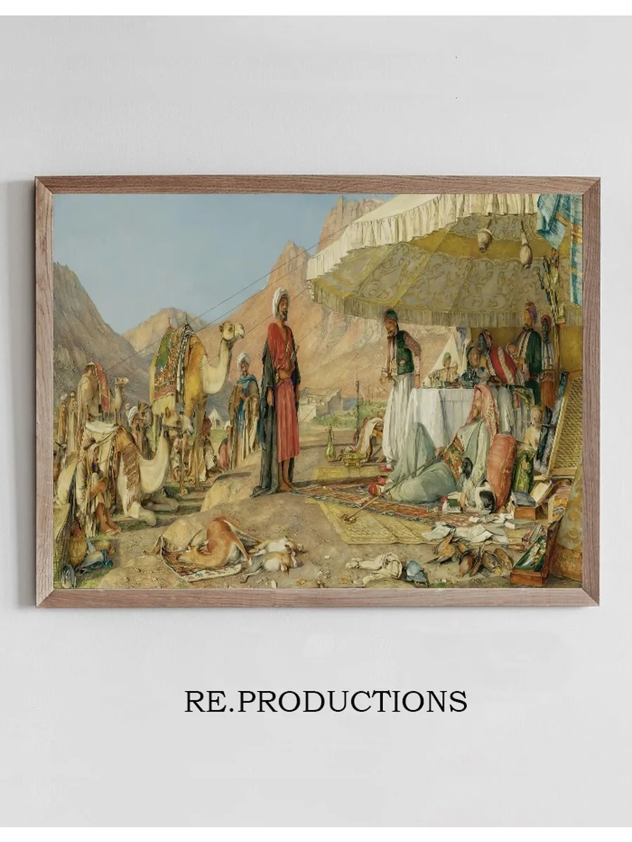 A Frank Encampment In The Desert Of Mount Sinai, 1842