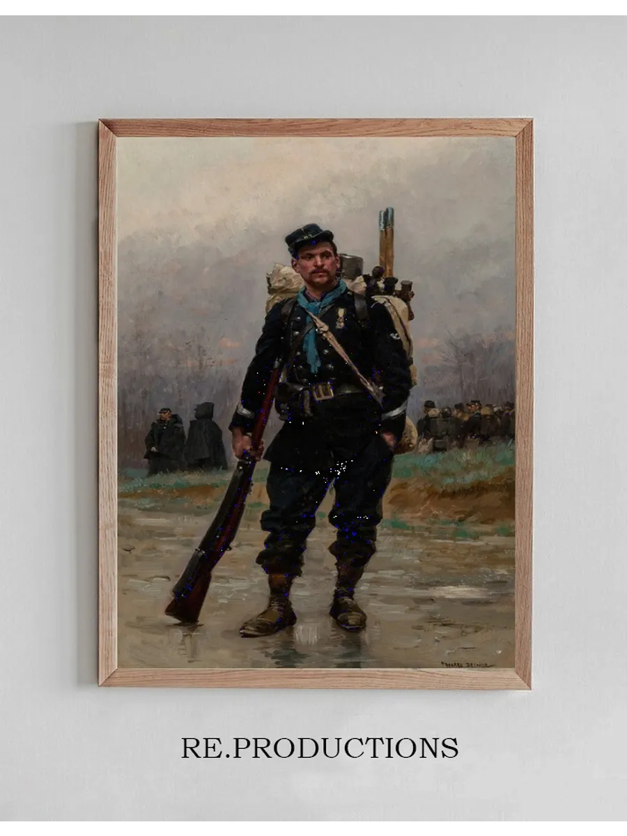 A French Infantryman from the Franco - Prussian War