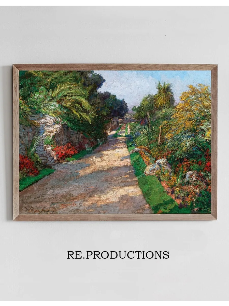 A Gardenpath of the Riviera Palace Hotels bei Monte Carlo