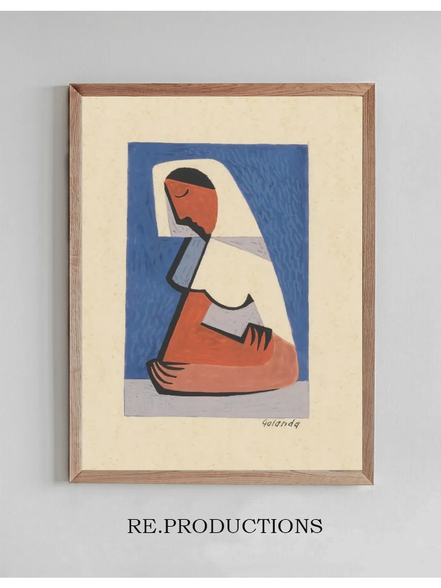 A Girl at a Table