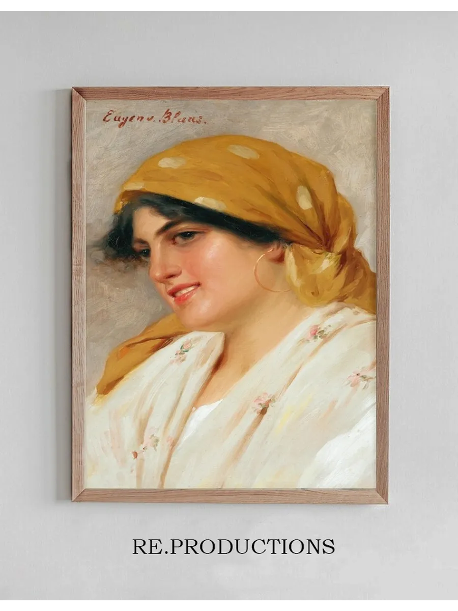 A Girl with a Yellow Headscarf