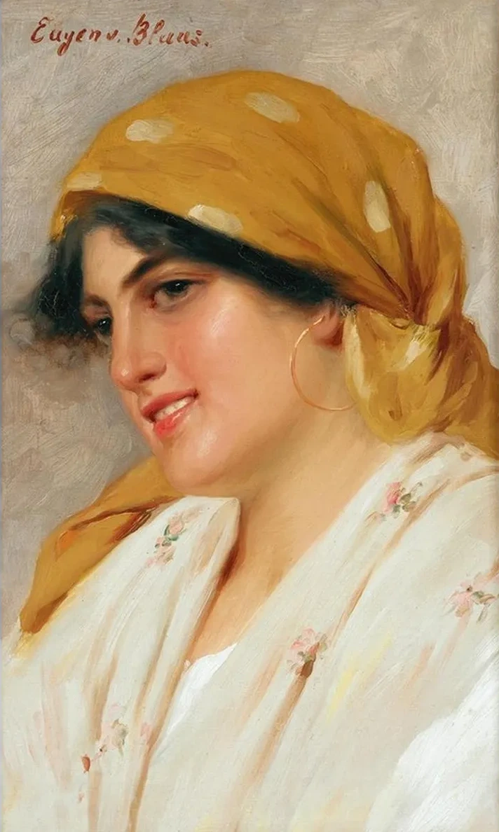 A Girl with a Yellow Headscarf