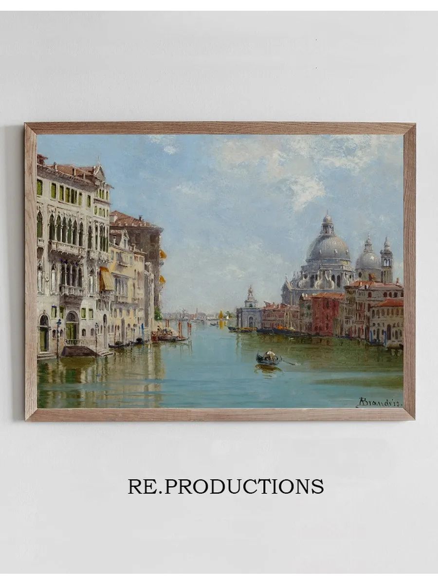 A Gondola near Santa Maria della Salute