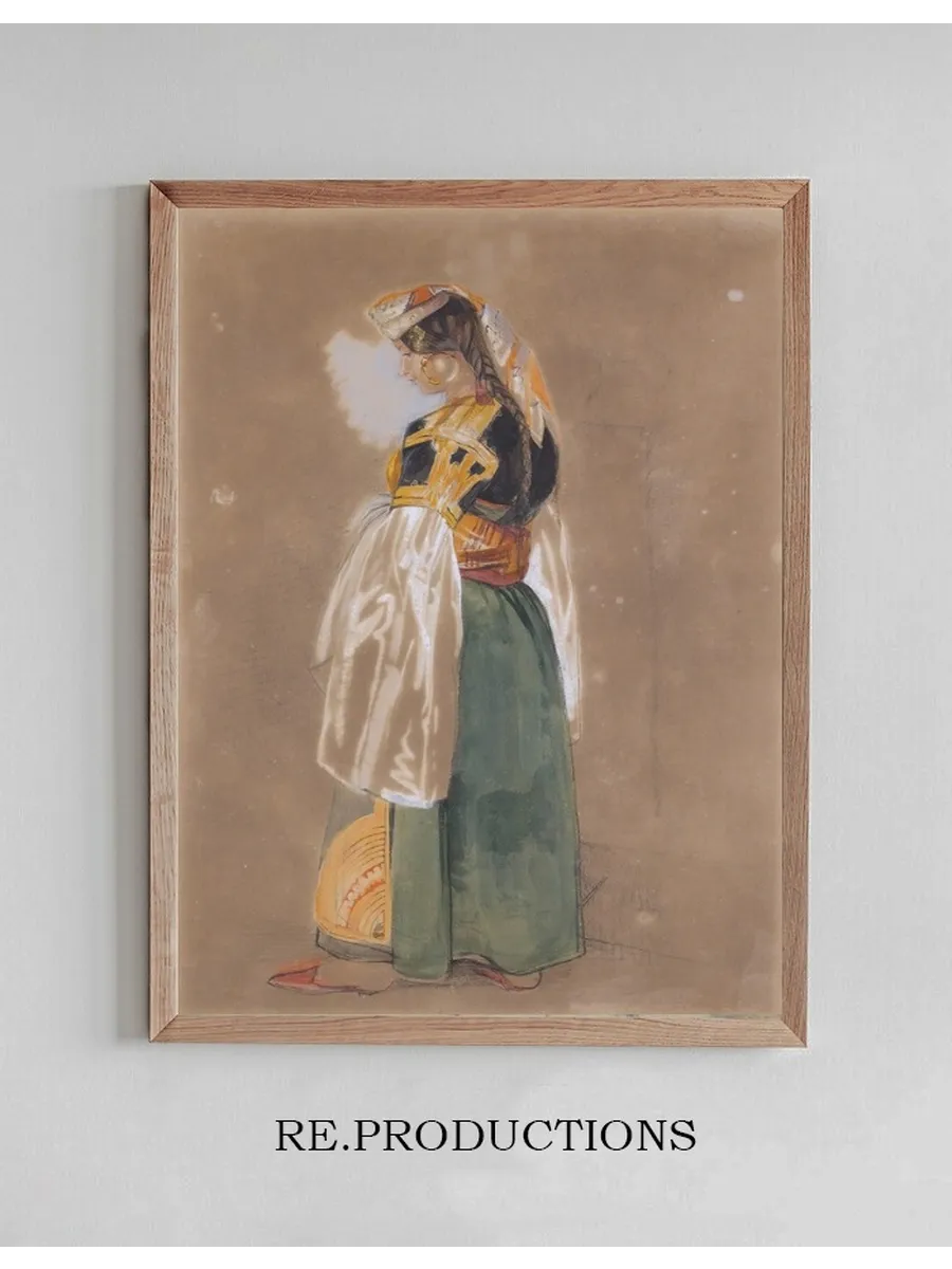 A Jewish Woman Of Gibraltar Or Tangier