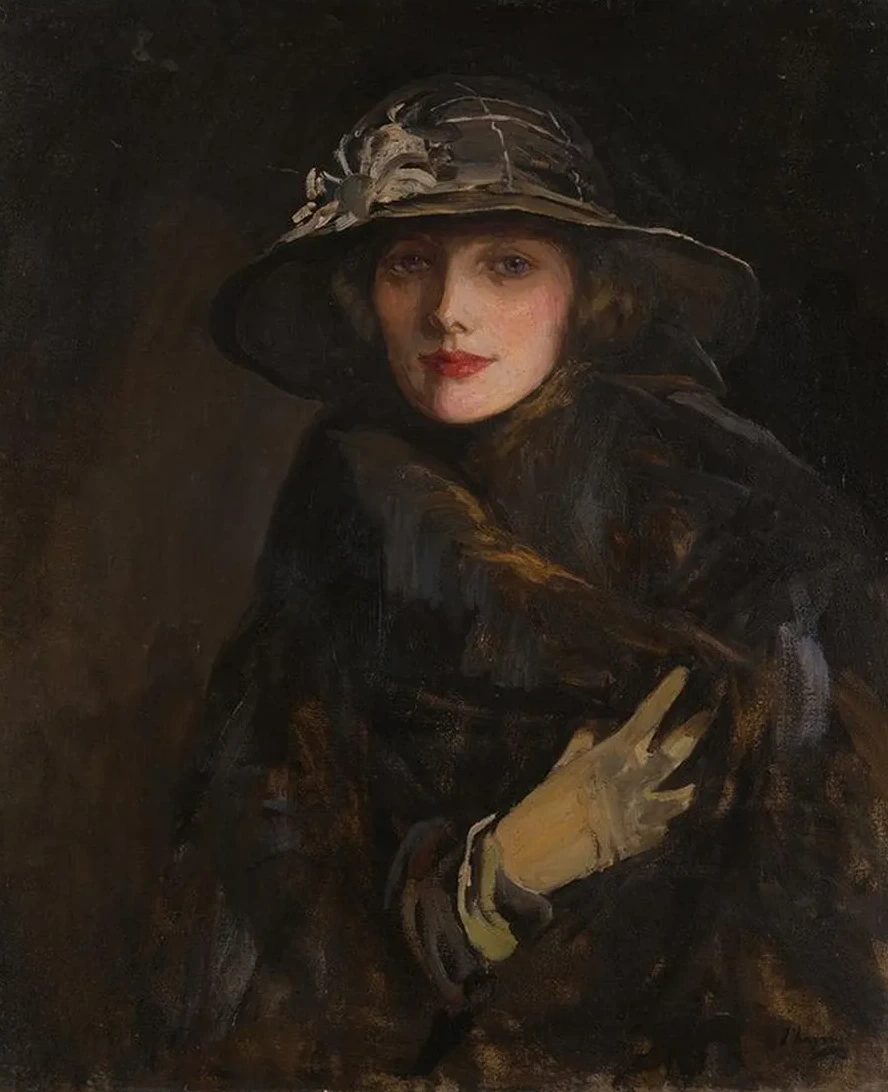A Lady In Brown