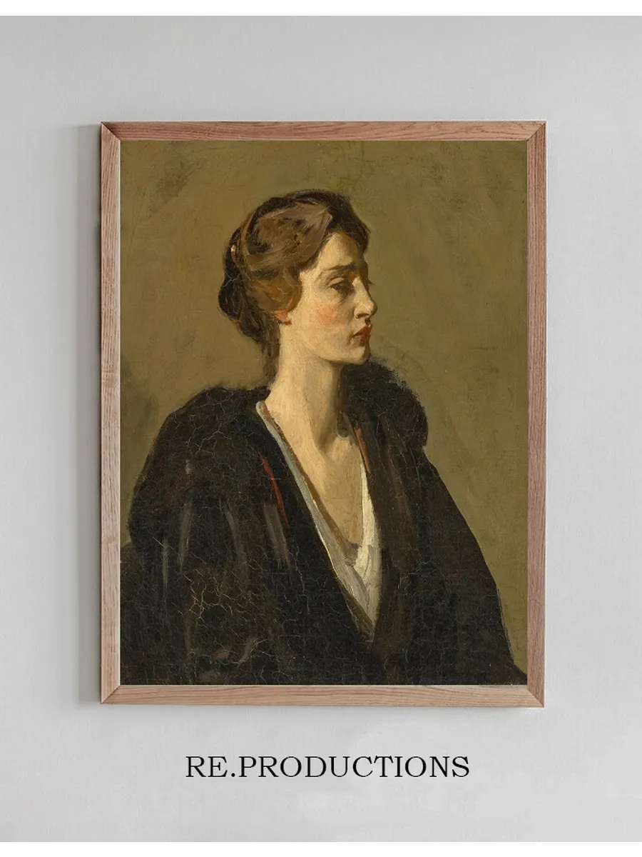 A Lady in Black (Lady Gwendeline Spencer - Churchill)
