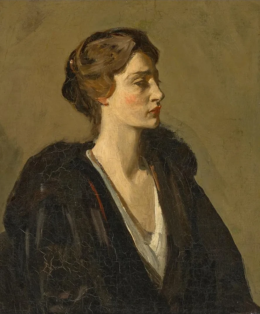 A Lady in Black (Lady Gwendeline Spencer - Churchill)