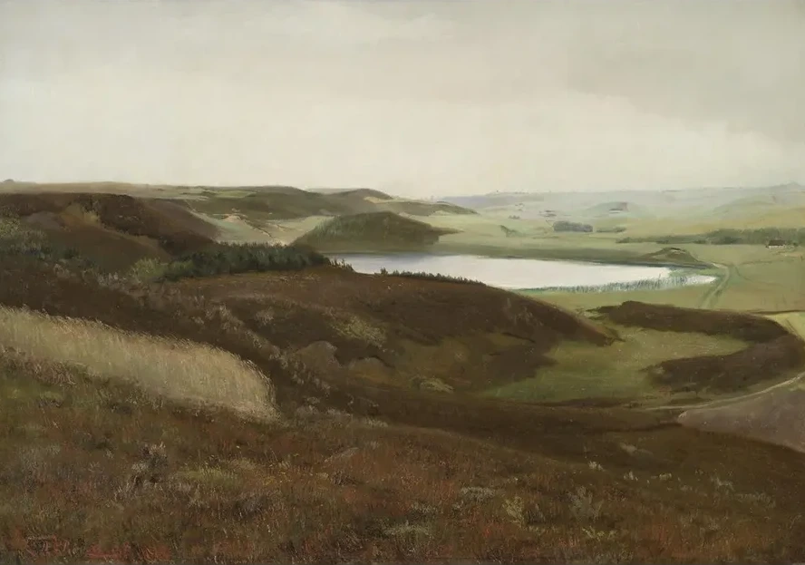 A Landscape near Bryrup, Jutland