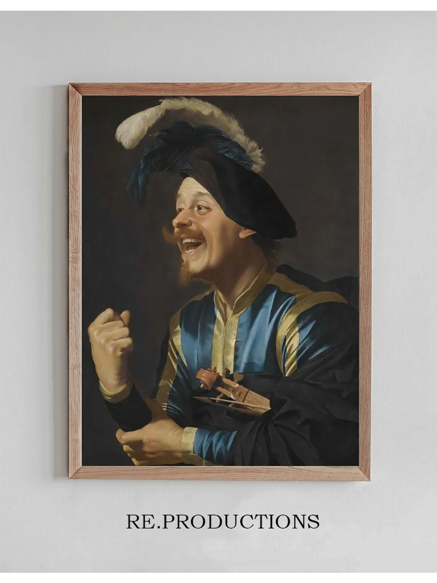 A Laughing Violinist