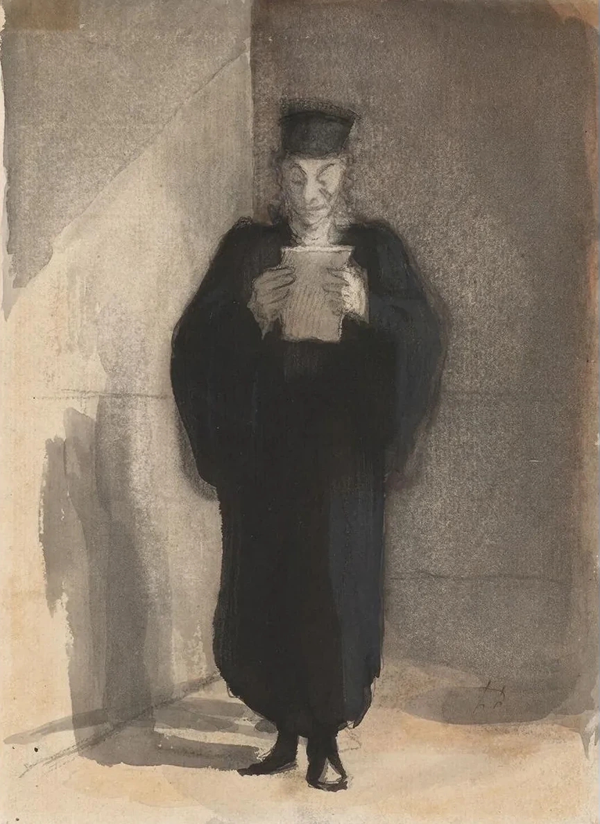 A Lawyer Reading