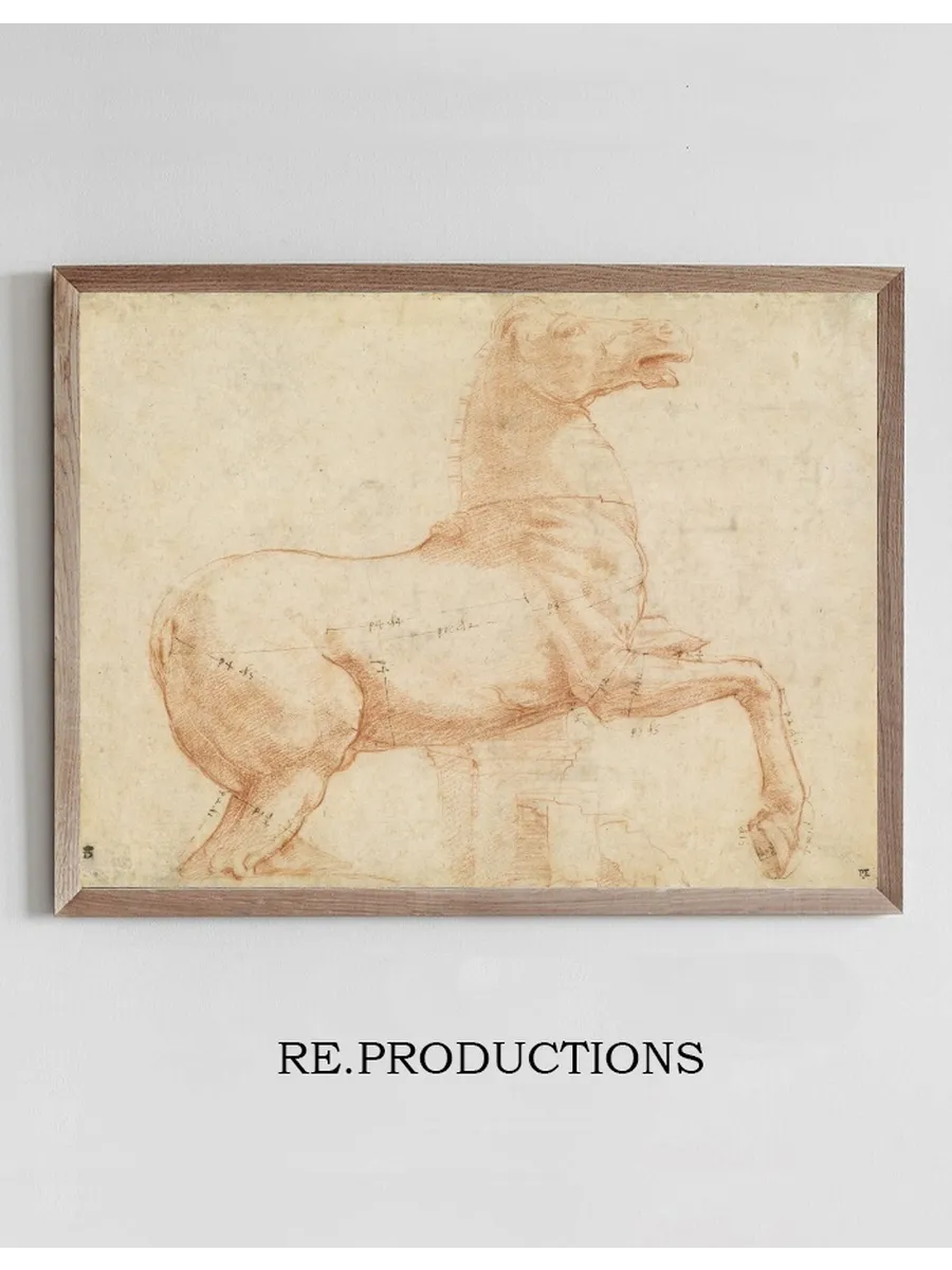 A Marble Horse on the Quirinal Hill