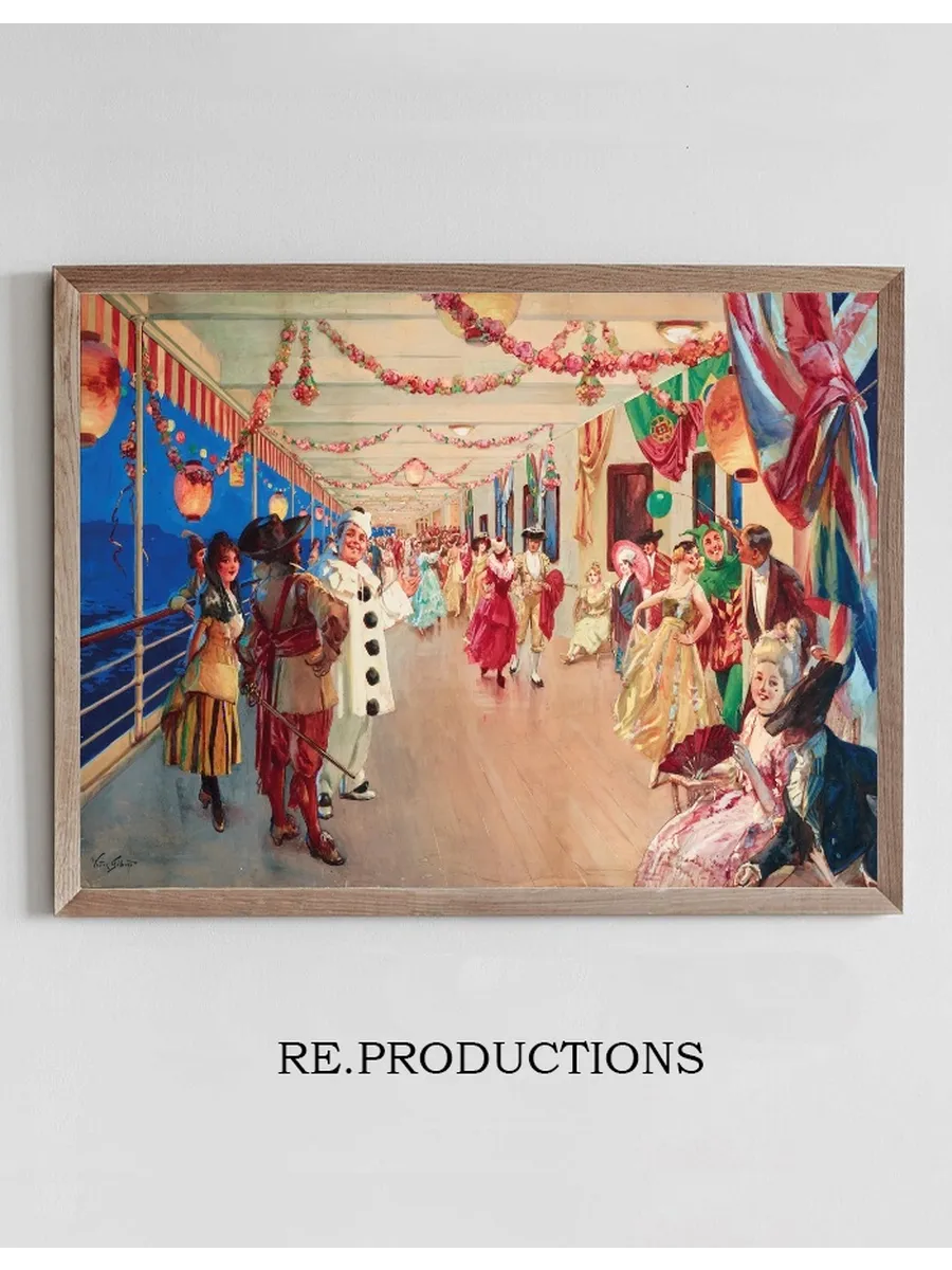 A Masked Ball on a Ship