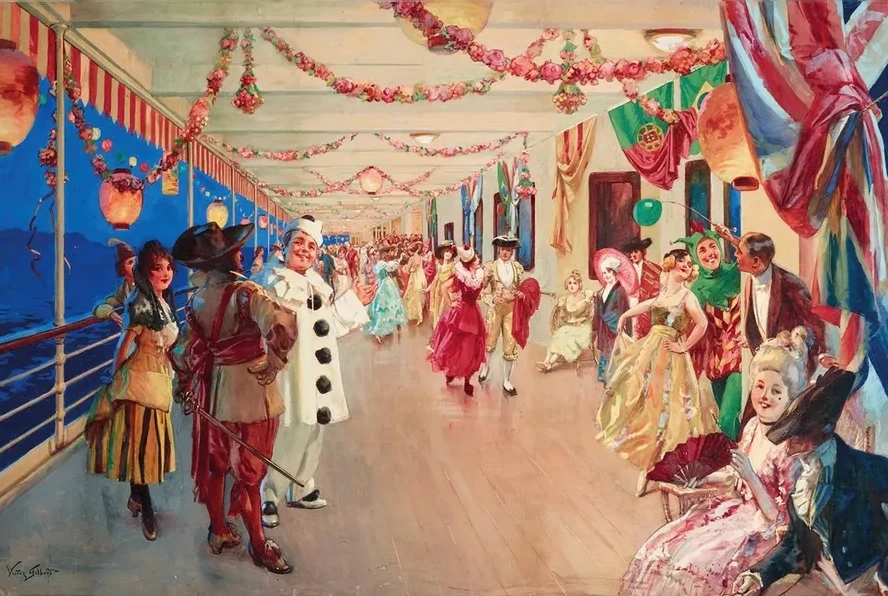 A Masked Ball on a Ship