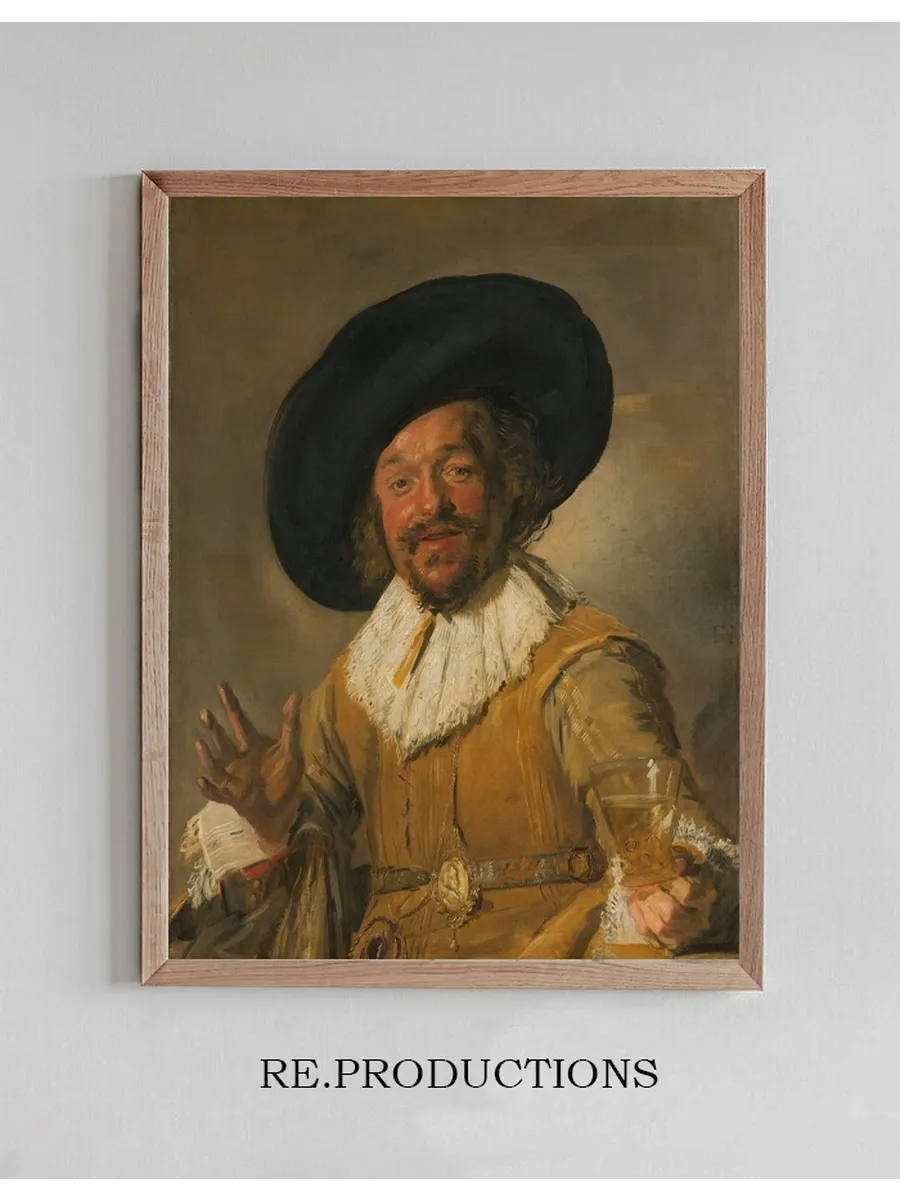 A Militiaman Holding a Berkemeyer, Known as the Merry Drinker