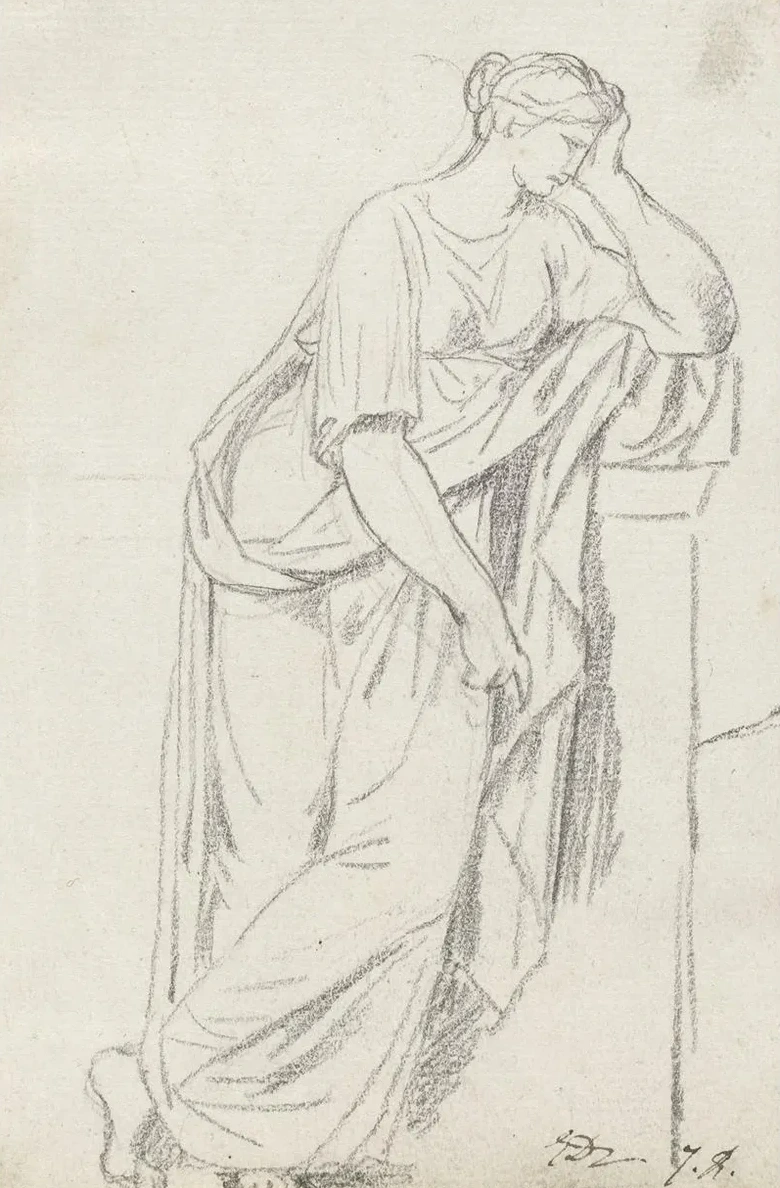 A Muse from the Sarcophagus of the Muses