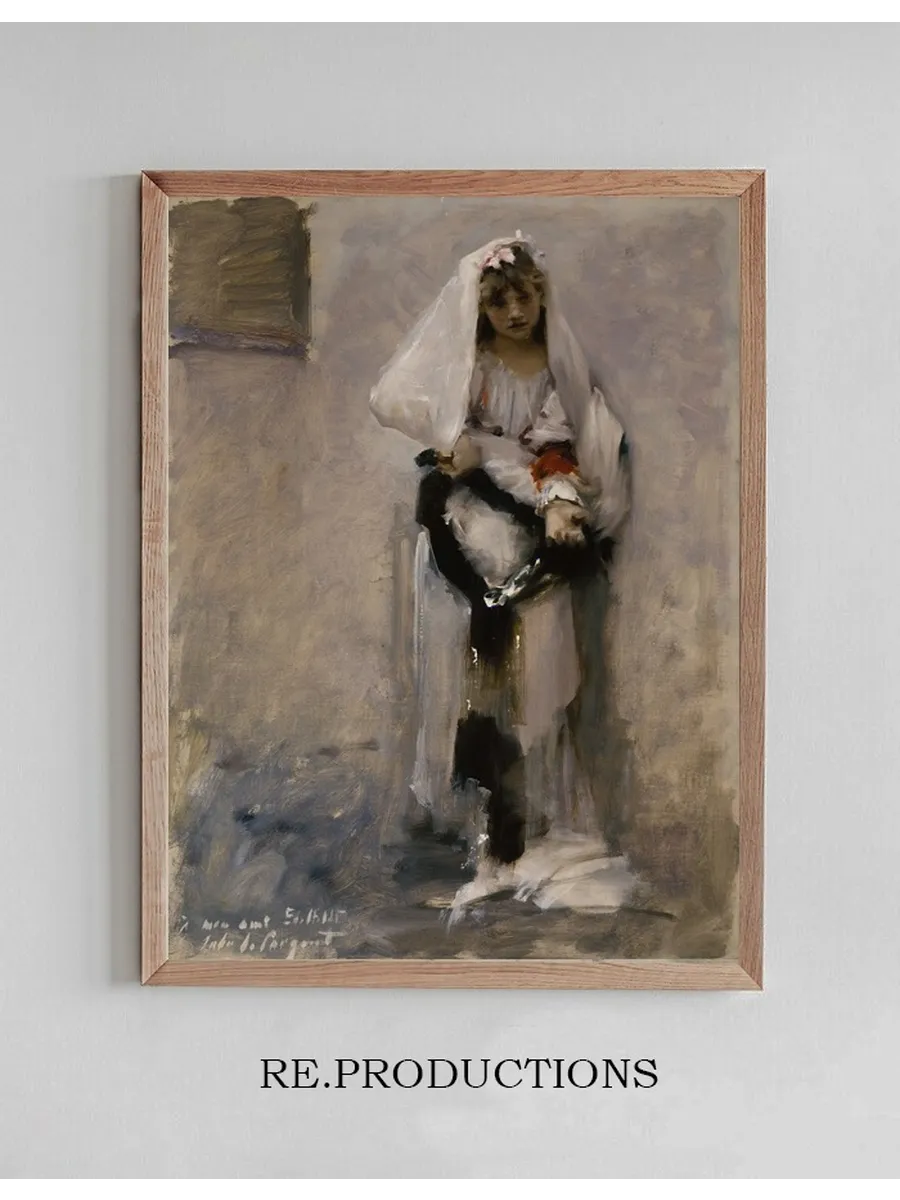 A Parisian Beggar Girl