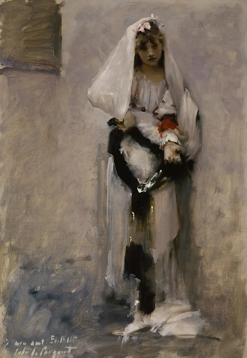 A Parisian Beggar Girl