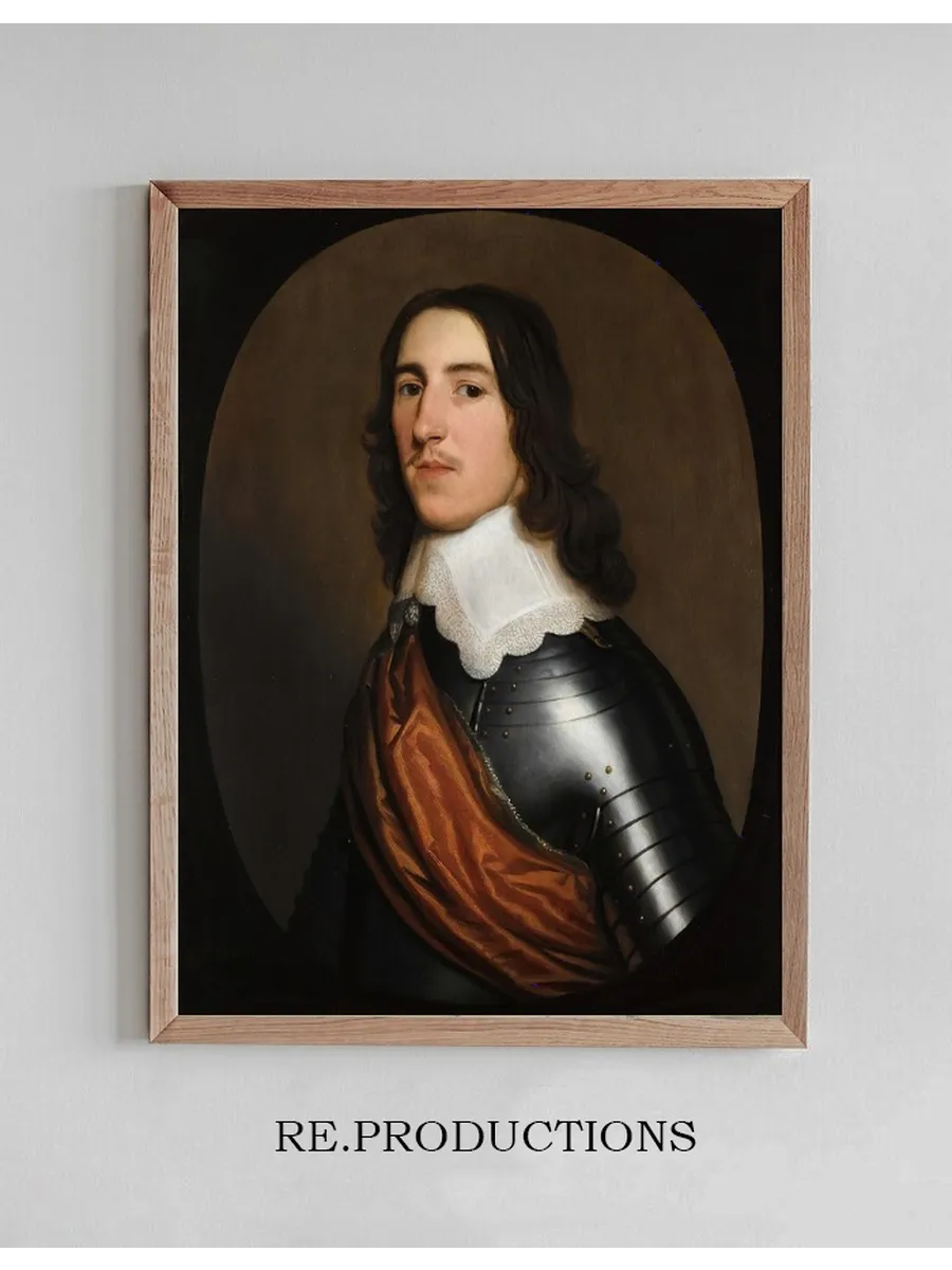 A Portrait Of A Gentleman,half - Length, Believed To Be Sir Thomas Ogle, Wearing A Suit Of Armour, With A White