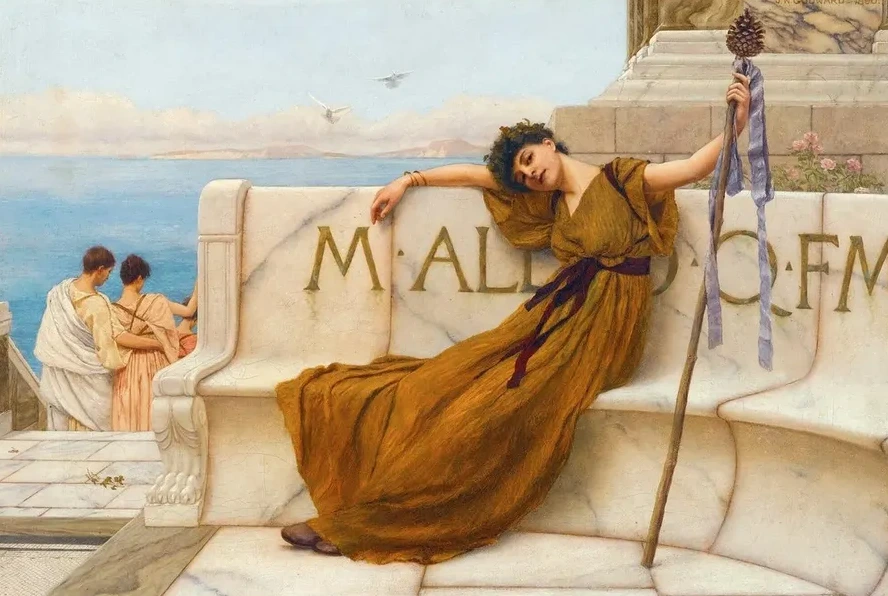 A Priestess Of Bacchus