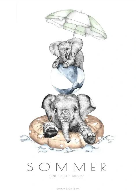 A Rstidsplakat - Sommer