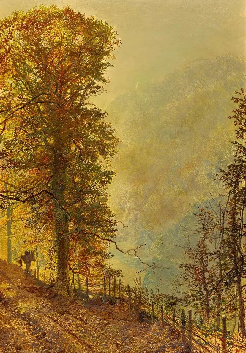 A Rabbit Hunter On A Riverside Road