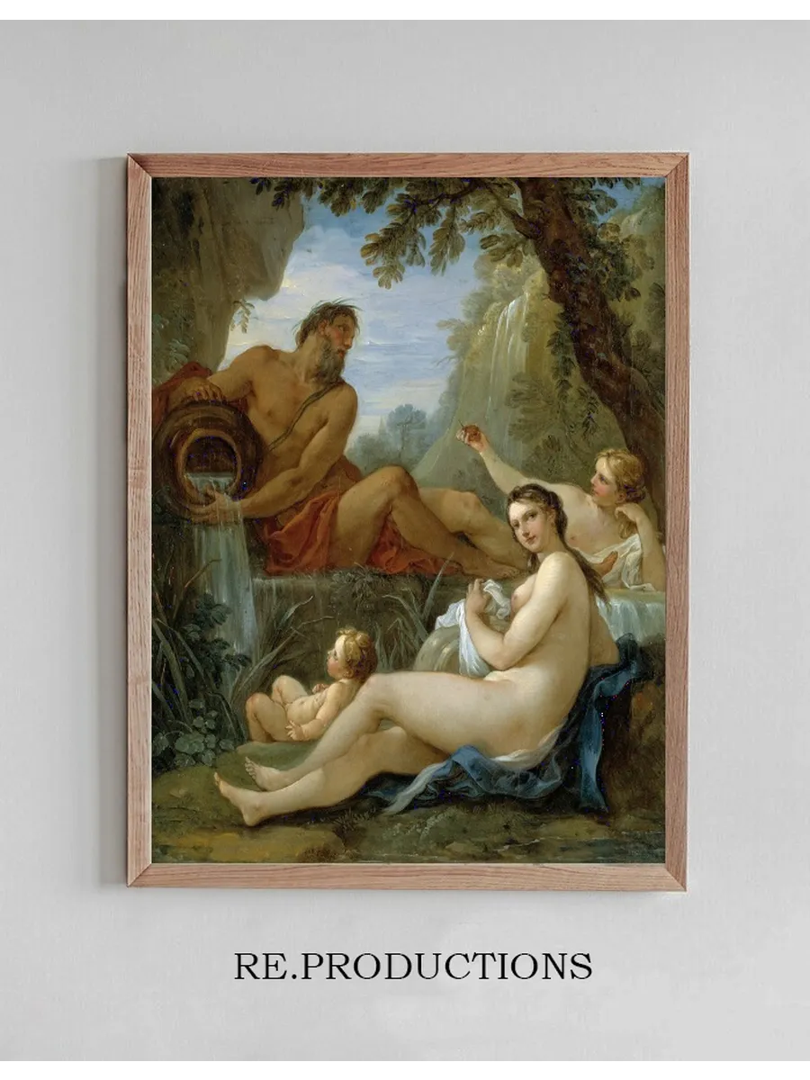 A River and a Fountain Nymph