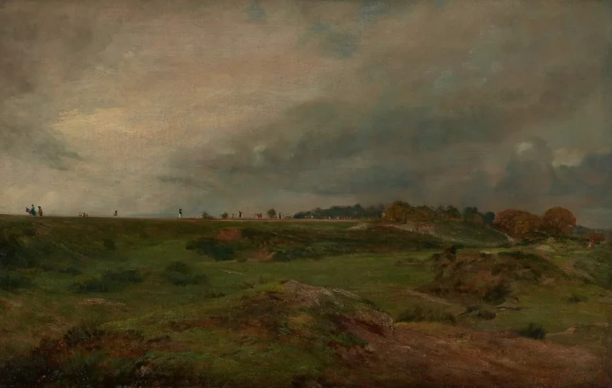 A Road across HampsteadHeath