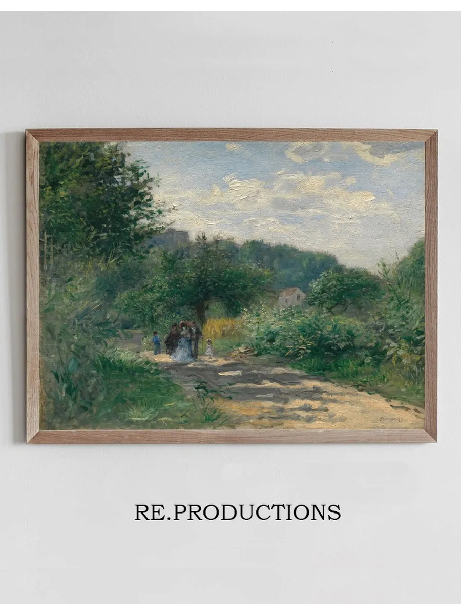 A Road in Louveciennes