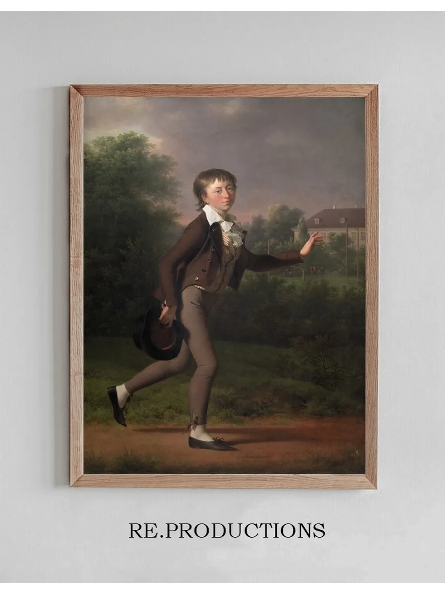 A Running Boy. Marcus Holst von Schmidten