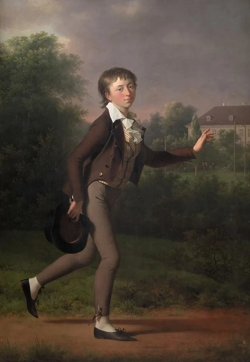 A Running Boy. Marcus Holst von Schmidten