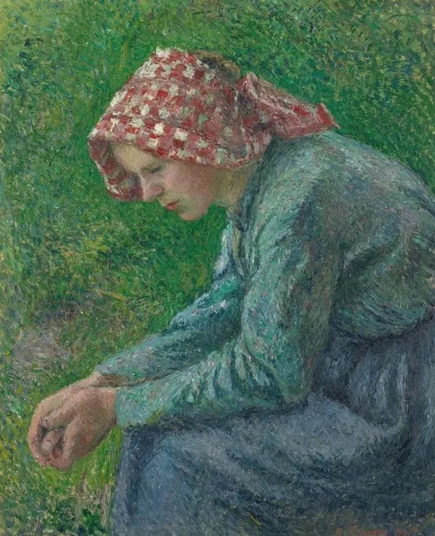 A Seated PeasantWoman