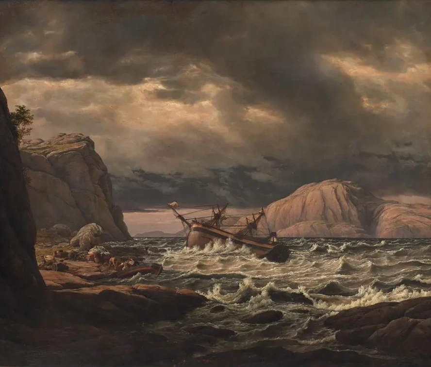 A Shipwreck on the Coast of Norway