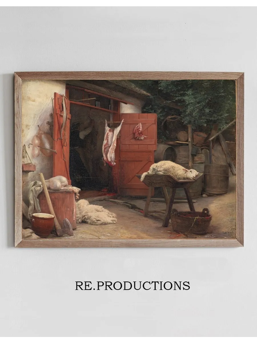 A Slaughterhouse In Helleb k