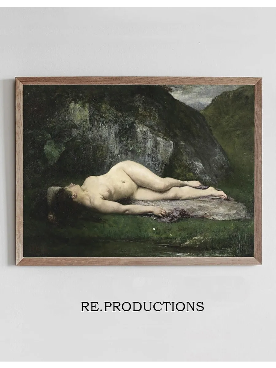 A Sleeping Bather