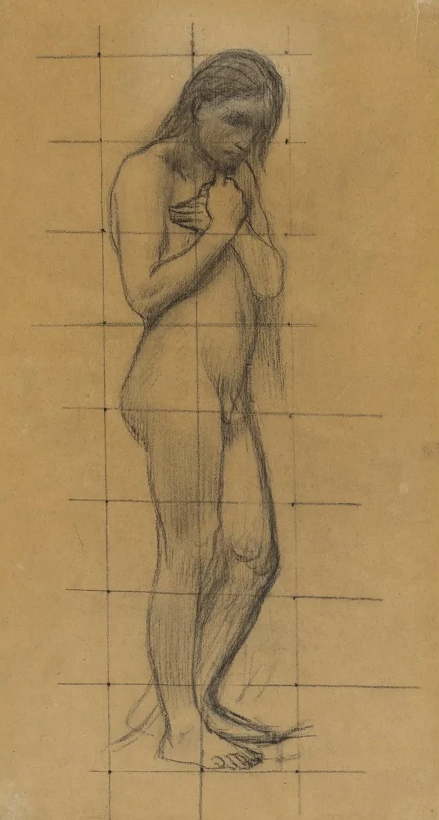 A Standing Male Nude