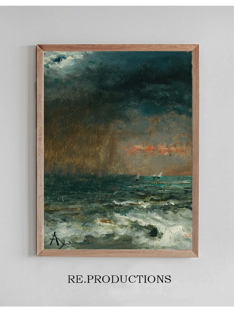 A Storm At Sea