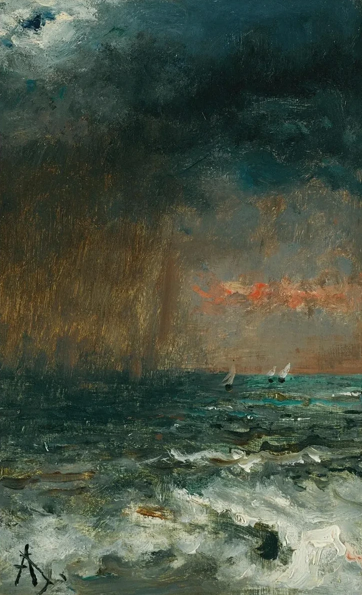 A Storm At Sea