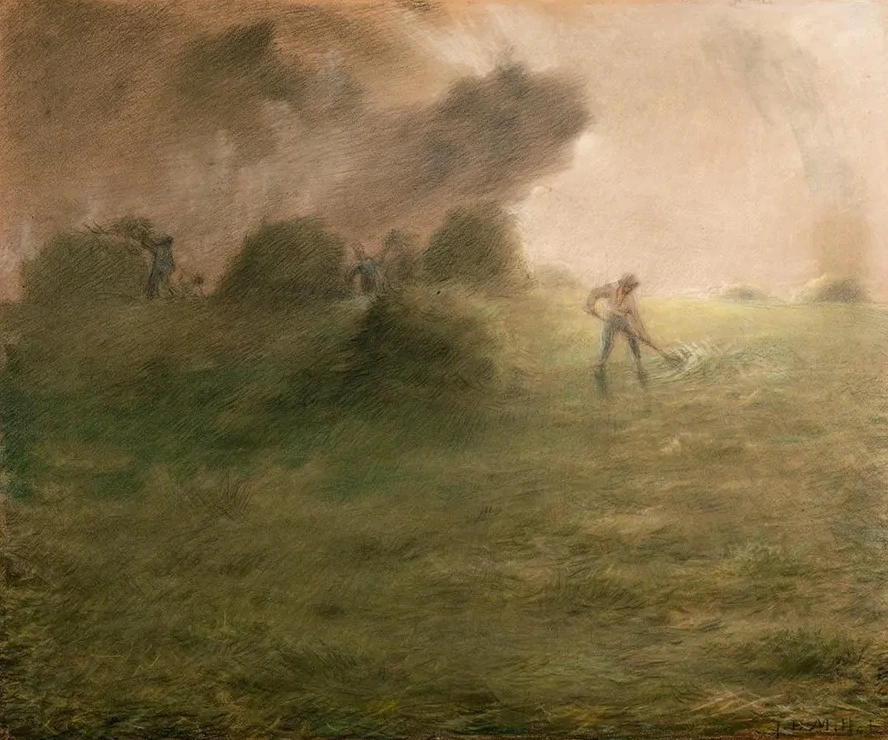 A Storm during Haymaking