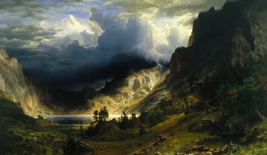 A Storm in the Rocky Mountains, Mt. Rosalie