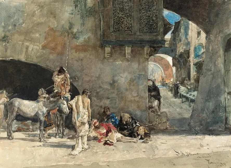 A Street in Tangiers